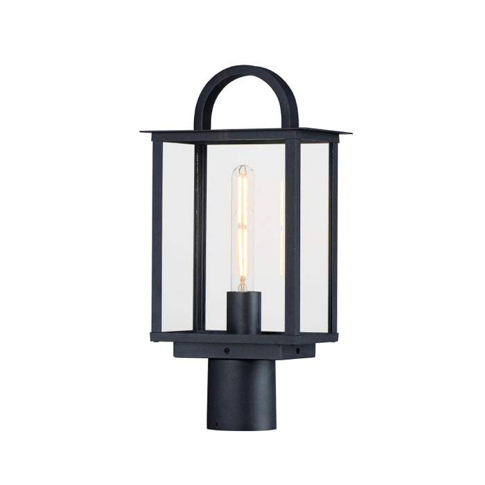 Maxim 30759 Manchester 1-lt 18" Tall Outdoor Deck/Post Mount