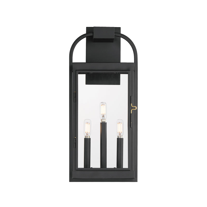 Maxim 30804 Bonham 3-lt 9" Tall Outdoor Wall Sconce