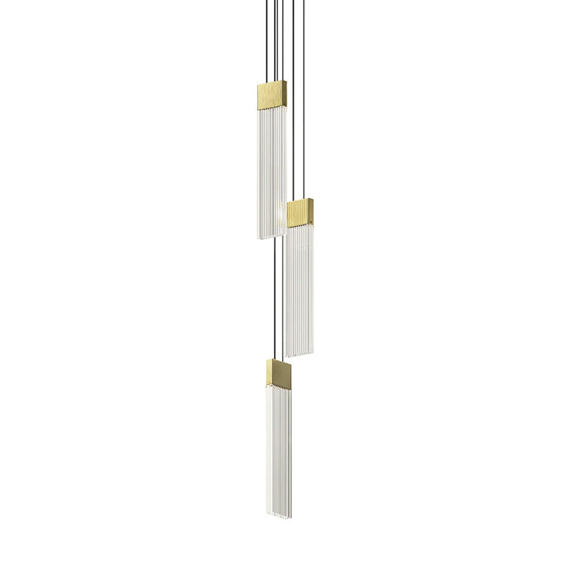 Sonneman 3093 V Panels 3-lt 3" LED Chandelier