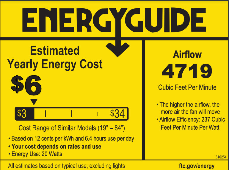 Kichler 310254 Fit 54" Ceiling Fan with LED Light Kit