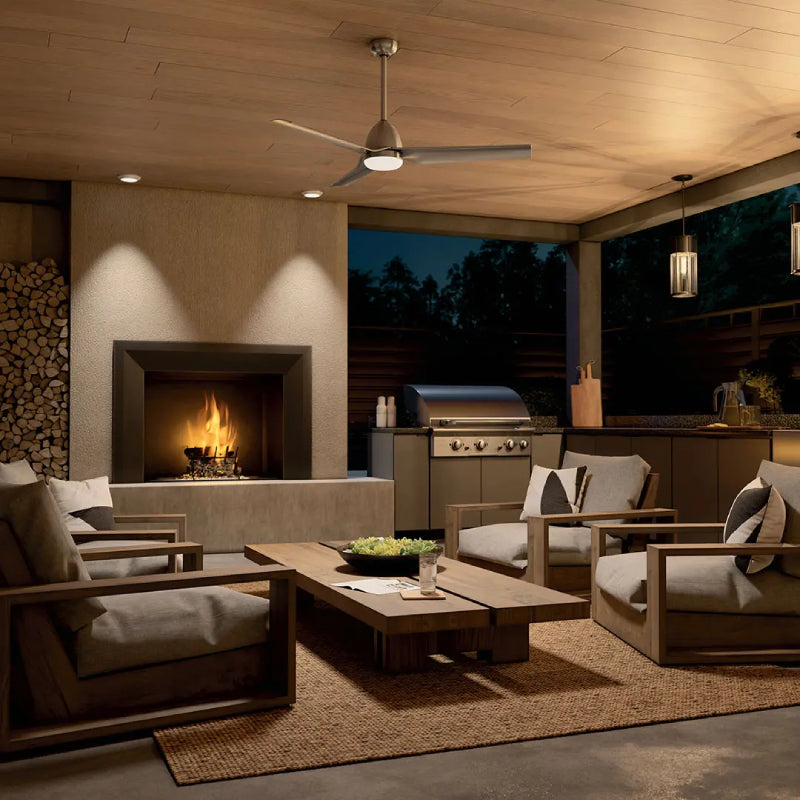 Kichler 310254 Fit 54" Ceiling Fan with LED Light Kit