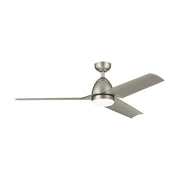Kichler 310254 Fit 54" Ceiling Fan with LED Light Kit - Painted Brushed Nickel