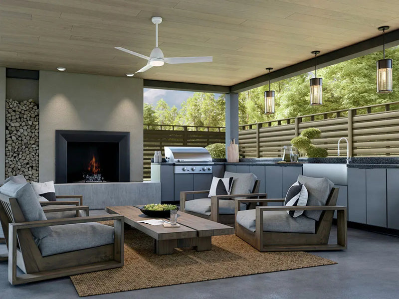 Kichler 310254 Fit 54" Ceiling Fan with LED Light Kit