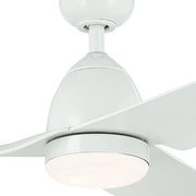 Kichler 310254 Fit 54" Ceiling Fan with LED Light Kit - White