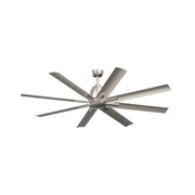 Kichler 310265 Breda 65" Outdoor Ceiling Fan - Brushed Nickel