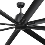 Kichler 310285 Breda 84" Outdoor Ceiling Fan- Satin Black