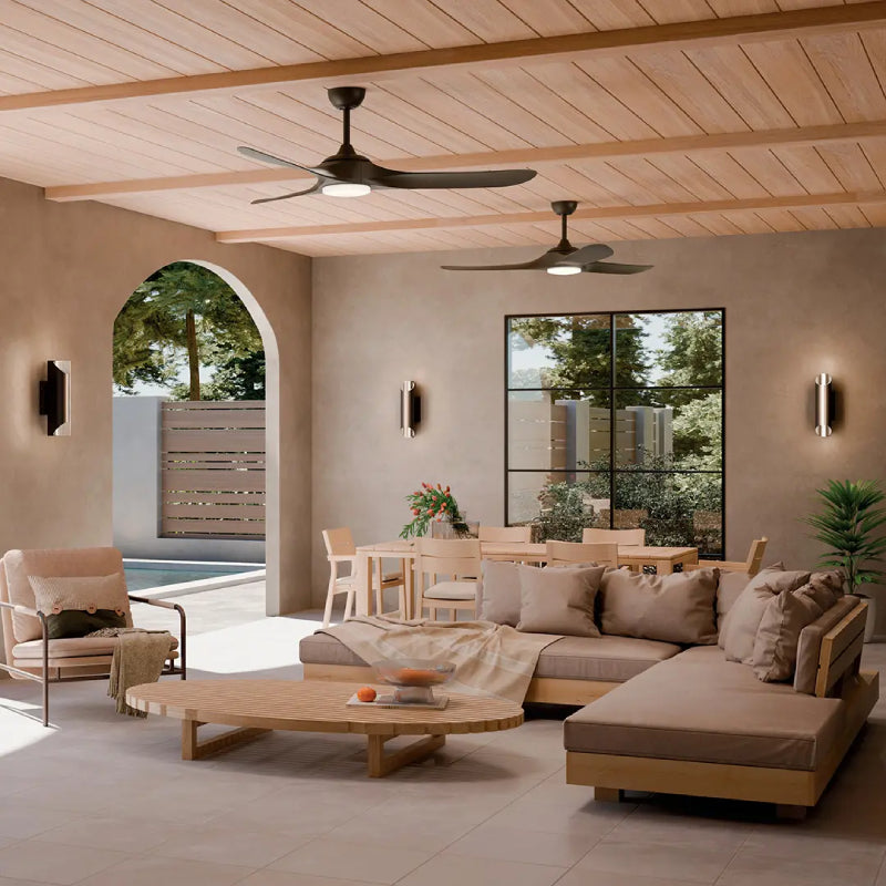 Kichler 310660 Mylo 60" Ceiling Fan with LED Light Kit - Satin Natural Bronze