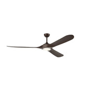 Kichler 310680 Mylo 80" Ceiling Fan with LED Light Kit - Satin Natural Bronze