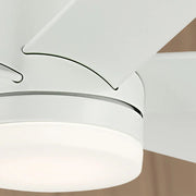 Kichler 310765 Loa 65" Ceiling Fan with LED Light Kit - Matte White