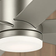 Kichler 310765 Loa 65" Ceiling Fan with LED Light Kit - Painted Brushed Nickel