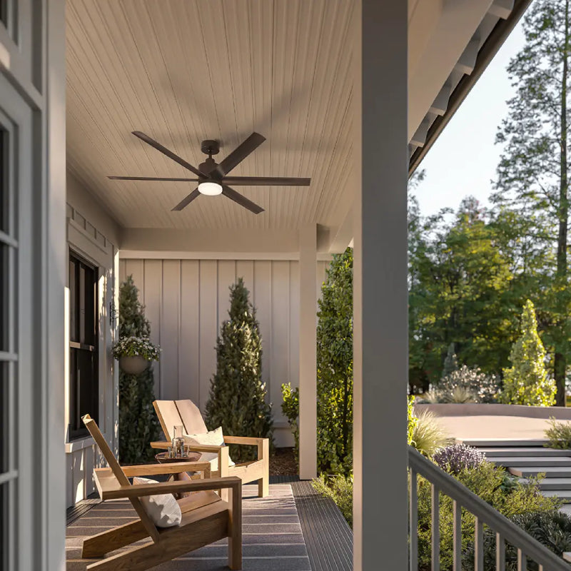 Kichler 310765 Loa 65" Ceiling Fan with LED Light Kit