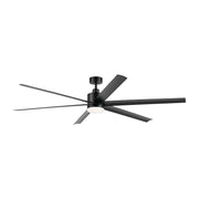 Kichler 310780 Loa 80" Ceiling Fan with LED Light Kit - Satin Black