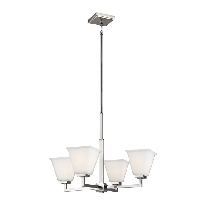 Sea Gull 3113704 Ellis Harper 4-lt 25" Chandelier