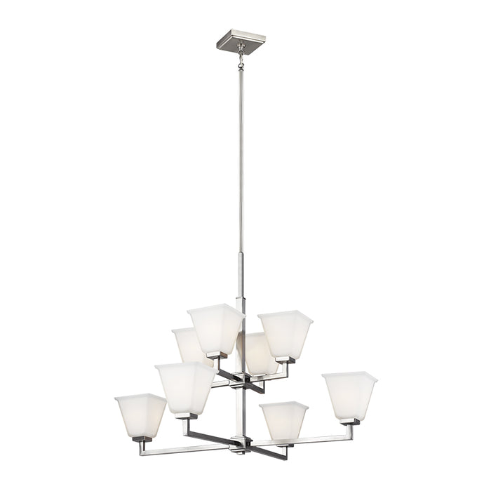 Generation 3113708 Ellis Harper 8-lt 36" Chandelier