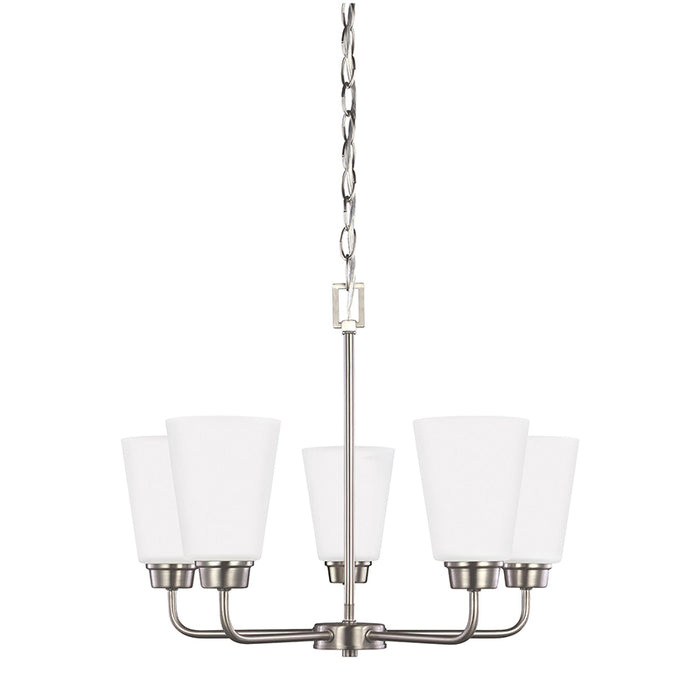 Generation 3115205EN3 Kerrville 5-lt 20" LED Chandelier