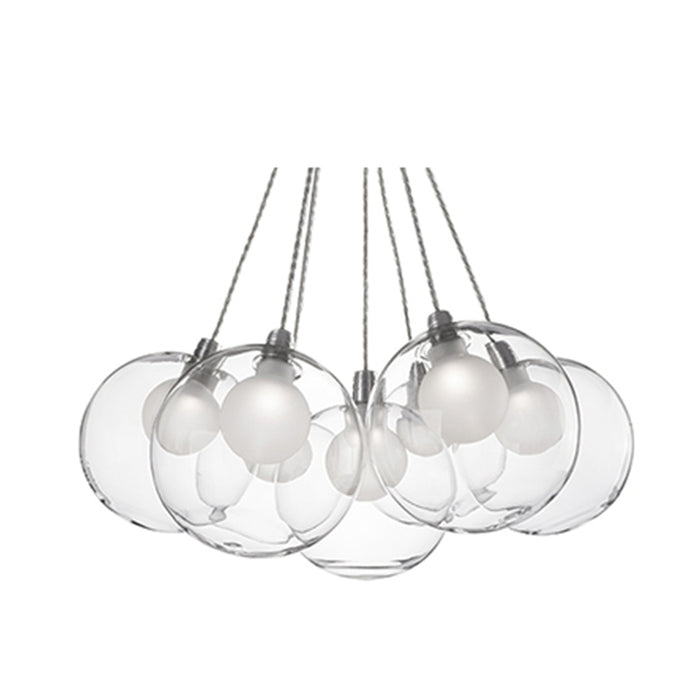 Kuzco CH3117 Bolla 7-lt 17" LED Chandelier