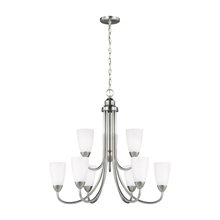 Generation 3120209EN3 Seville 9-lt LED Chandelier