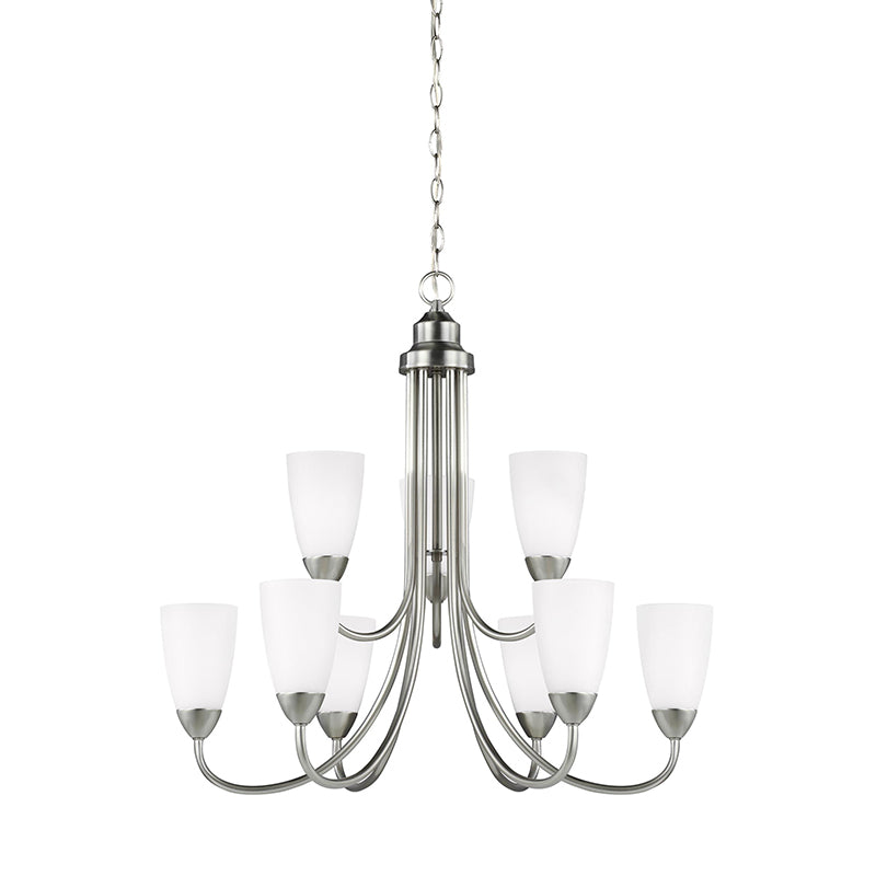 Generation 3120209EN3 Seville 9-lt LED Chandelier