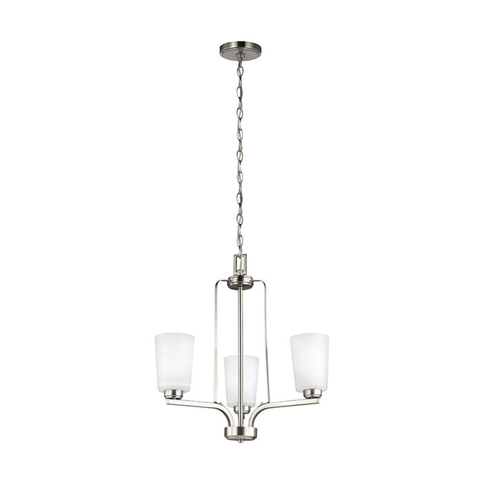 Sea Gull 3128903EN3 Franport 3-lt 20" LED Chandelier