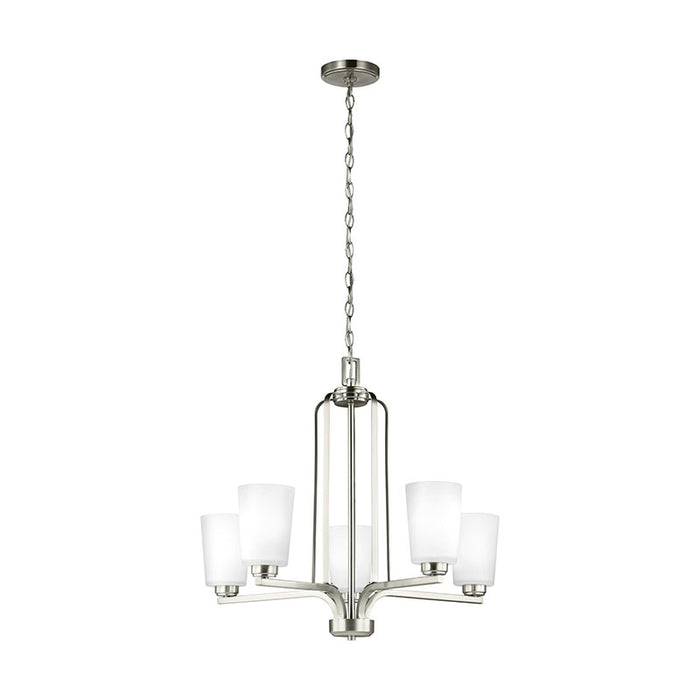 Sea Gull 3128905EN3 Franport 5-lt 26" LED Chandelier