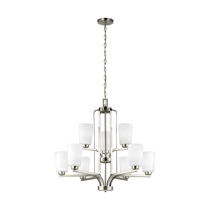 Sea Gull 3128909 Franport 9-lt 30" Chandelier