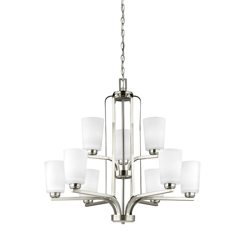 Generation 3128909 Franport 9-lt 30" Chandelier
