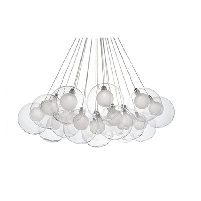 Kuzco CH3128 Bolla 19-lt 28" LED Chandelier