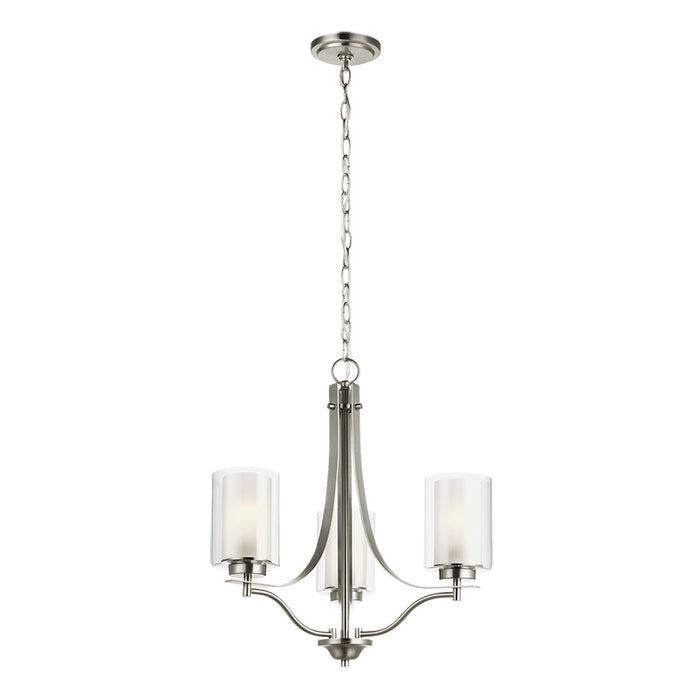 Sea Gull 3137303 Elmwood Park 3-lt 21" Chandelier