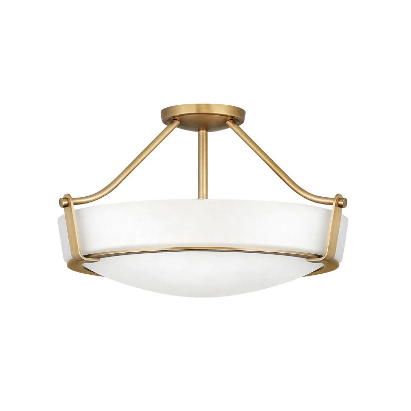 Hinkley 3221 Hathaway 4-lt 21" LED Semi-Flush Mount