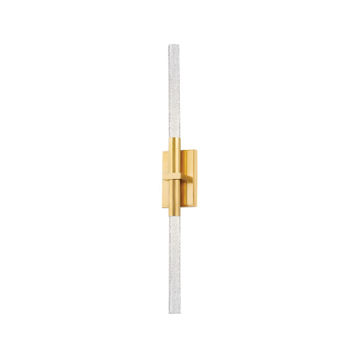 Hudson Valley 3222 Millerton 2-lt 22" Tall LED Wall Sconce - Aged Brass