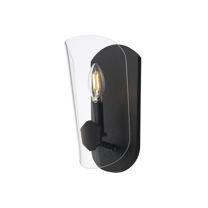 Maxim 32351 Armory 1-lt 11" Tall Wall Sconce