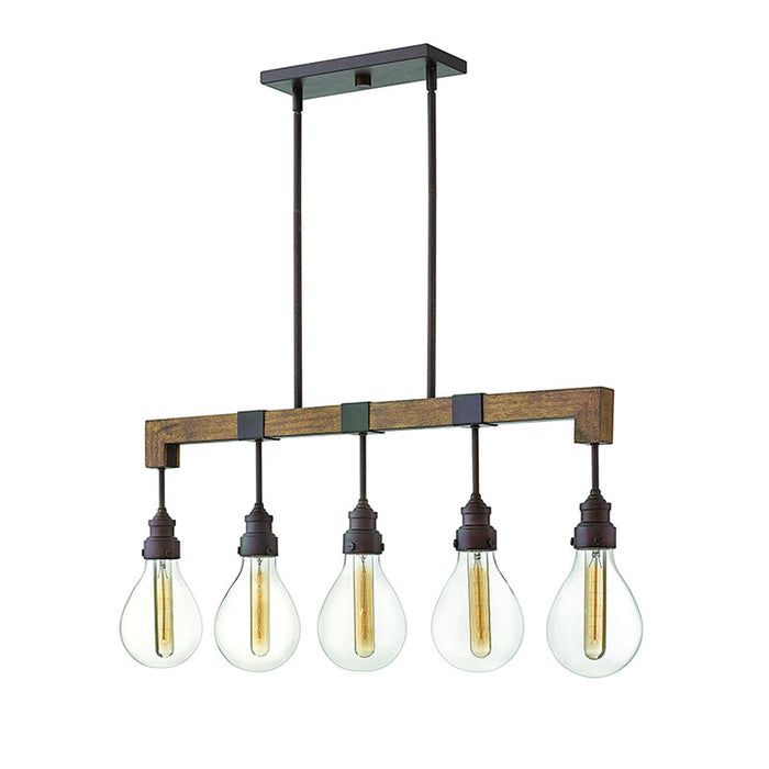 Hinkley 3266 Denton 5-lt 36" LED Linear Suspension Light