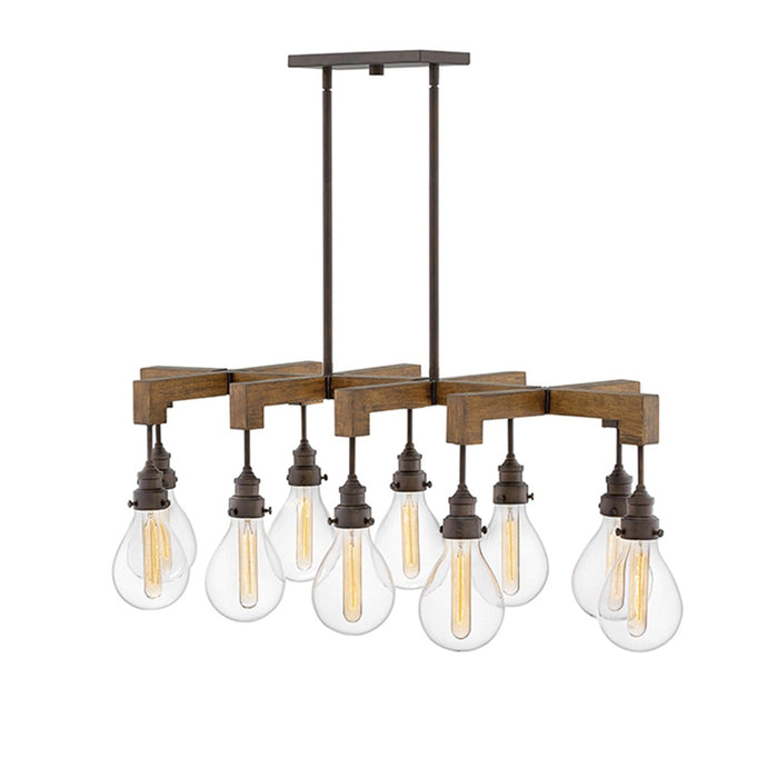 Hinkley 3269 Denton 10-lt 49" LED Linear Suspension Light