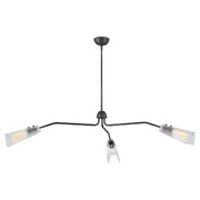 Hinkley 48303 Altman 3-lt 60" LED Chandelier - Gunmetal