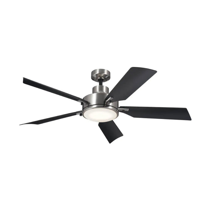 Kichler 330057 Guardian 54" Ceiling Fan with LED Light Kit - Brushed Stainless Steel