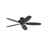 Kichler 330160 Renew 52" Ceiling Fan - Satin Black with Satin Black/Silver Blade