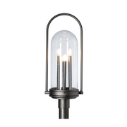 Hubbardton Forge 345213 Davis 1-lt 29" Tall Outdoor Post Light - Oil Rubbed Bronze