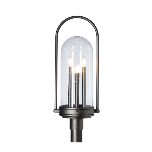 Hubbardton Forge 345213 Davis 1-lt 29" Tall Outdoor Post Light - Oil Rubbed Bronze