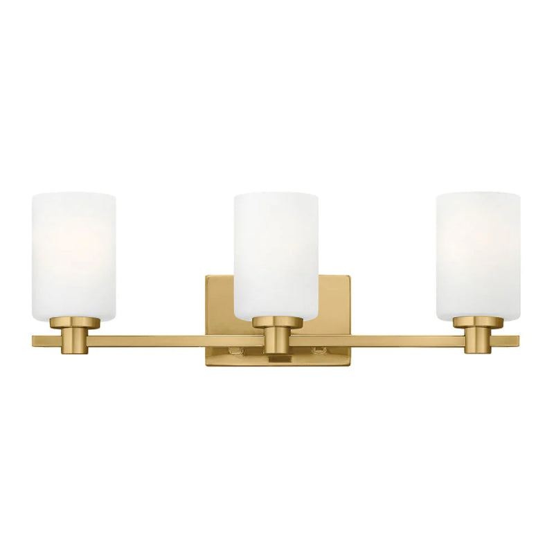 Hinkley 54623 Karlie 3-lt 23" LED Bath Light - Lacquered Brass