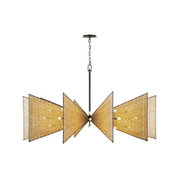 Varaluz 379C30 Machina 30-lt 73" Chandelier