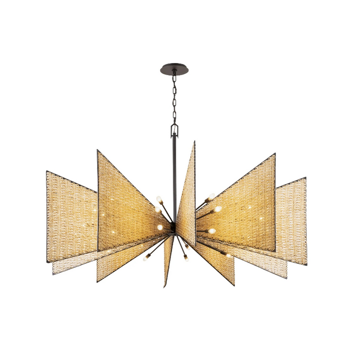 Varaluz 379C30 Machina 30-lt 73" Chandelier