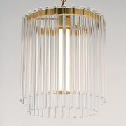 Maxim 38421 Jolie 1-lt 11" LED Pendant, 3CCT Selectable - Natural Aged Brass