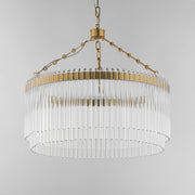 Maxim 38422 Jolie 1-lt 24" LED Pendant, 3CCT Selectable - Natural Aged Brass