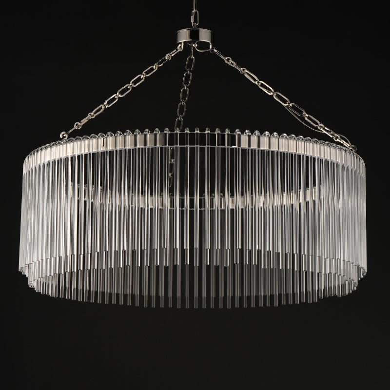 Maxim 38423 Jolie 1-lt 34" LED Pendant, 3CCT Selectable - Polished Nickel