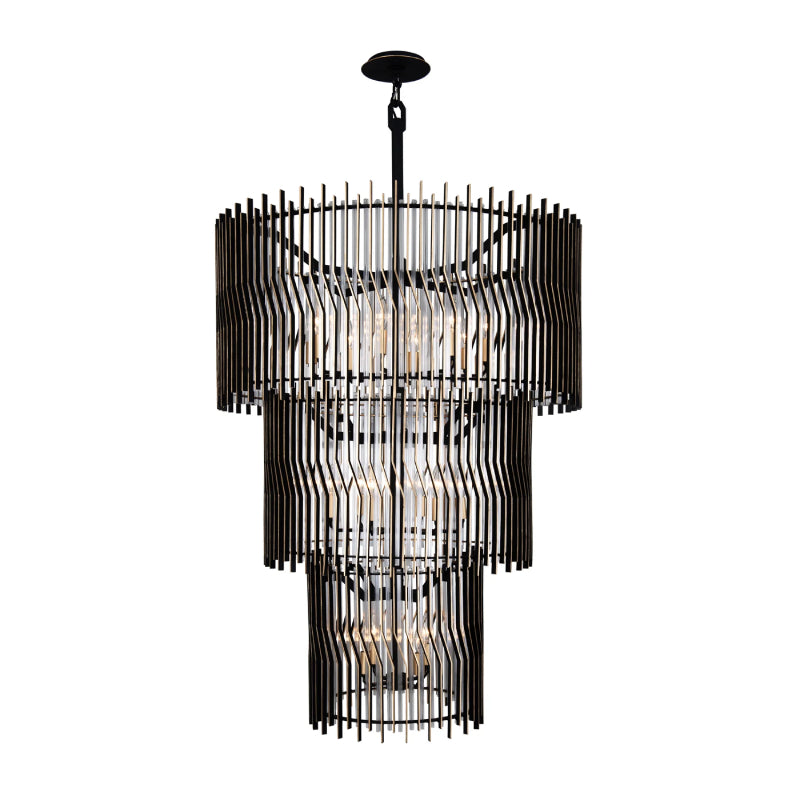 Varaluz 393C18 Park Row 18-lt 32" Chandelier
