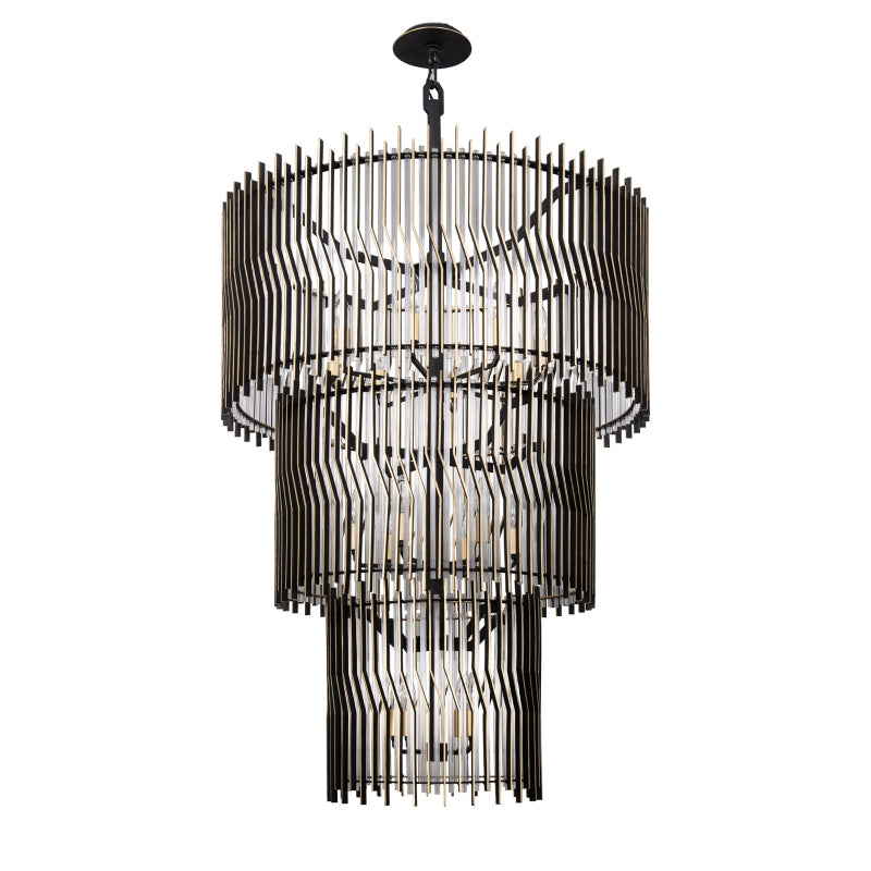 Varaluz 393C18 Park Row 18-lt 32" Chandelier
