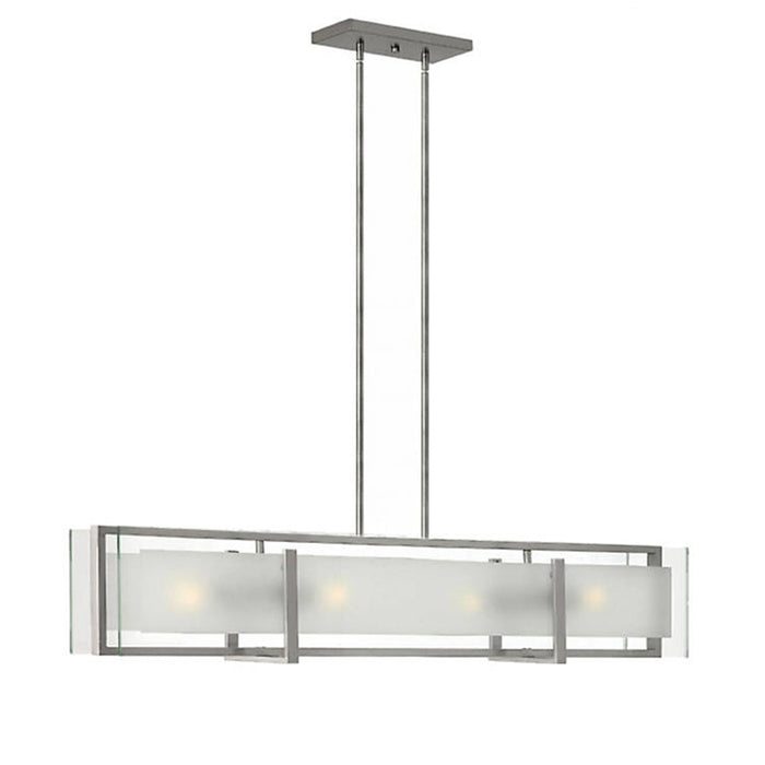 Hinkley 3996 Latitude 4-lt 42" LED Linear Chandelier