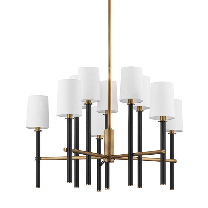 Troy F2832 Belvedere 10-lt 32" Chandelier