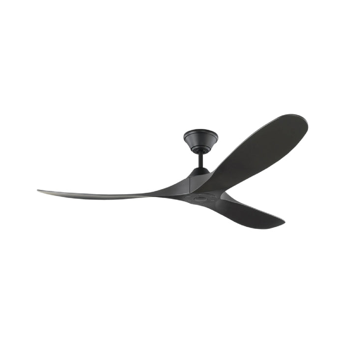 Visual Comfort Maverick Coastal 60" Indoor/Outdoor Ceiling Fan - Midnight Black
