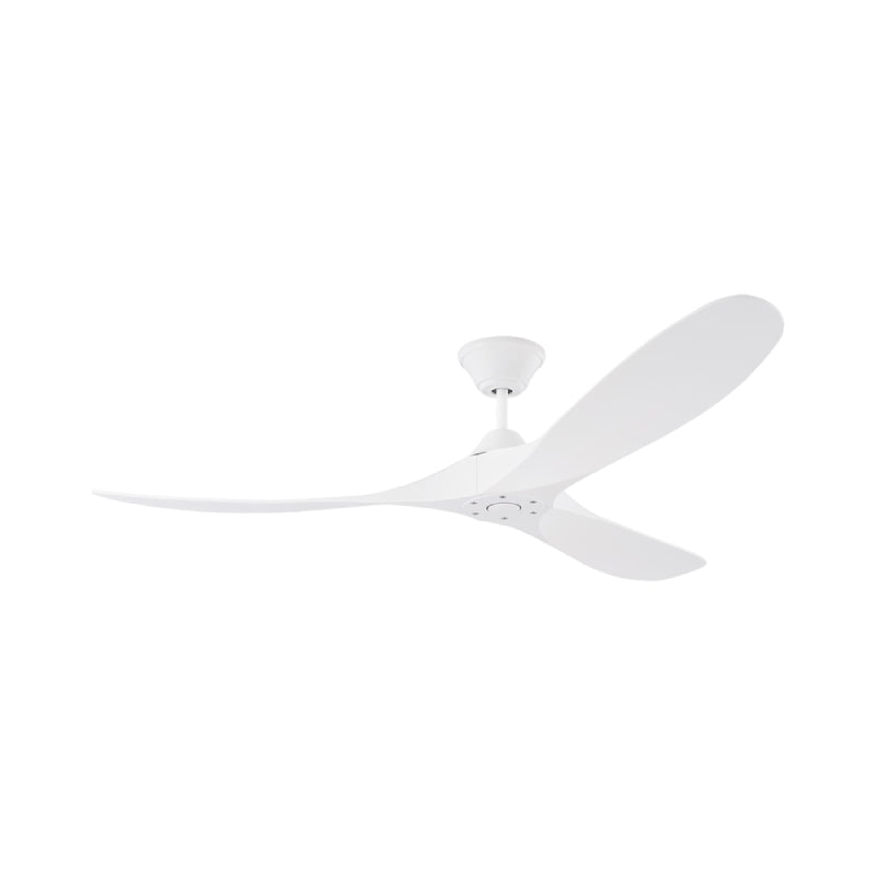Visual Comfort Maverick Coastal 60" Indoor/Outdoor Ceiling Fan - Matte White